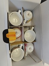 THUN MERAVIGLIOSO SERVIZIO DA CAFFÈ 6 TAZZINE E PIATTINI ESPRESSO NEW HAPPY!!!!