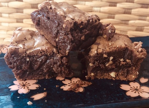 Delicious nutella brownies - nutella,