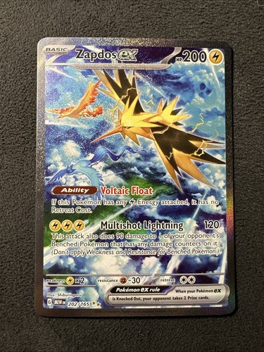 Pokemon zapdos - zapdos, ex