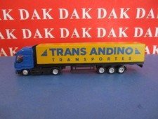 Die cast 1/87 Modellino Camion Truck Iveco Stralis Trans Andino Transportes
