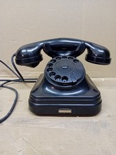 TELEFONO in Bachelite A Disco FACE F51  Epoca Sip Stipel Funzionante  Originale 