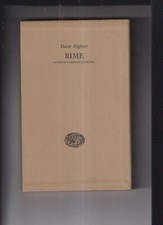 Dante Alighieri Rime a Cura di
