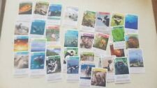 lotto 33 figurine carte cards COOP-WWF salva il tuo pianeta