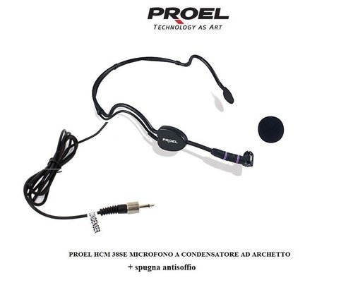 Proel hcm38se microfono - proel, ad