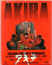Akira (K. Otomo, 1988) blu ray + 4k Edizione Limitata Numerata Dynit
