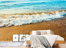 Carta da parati 3D spiaggia