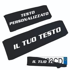 Copri targa auto in tessuto