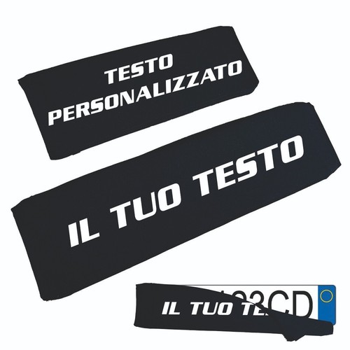 Copri targa auto tessuto - auto,