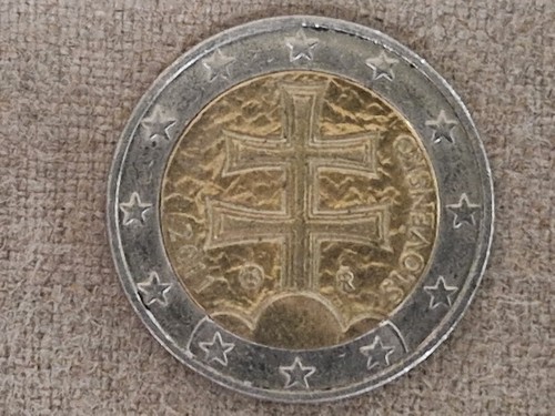 Moneta euro slovenia - 2,