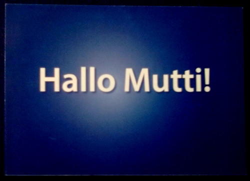 Cartolina ciao mamma - ciao, mamma!
