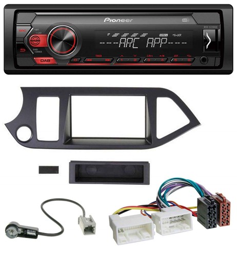 Pioneer dab 1din - dab, mp3