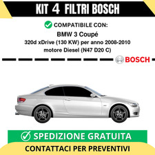 KIT BOSCH 4 Filtri tagliando