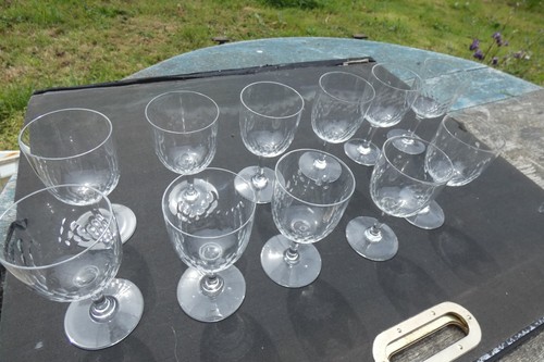 Lot verres cristal de - verres,