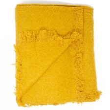 Sciarpa grande senape