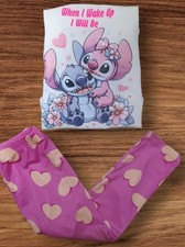 Pigiama loungewear bambina personalizzato punto compleanno quando mi sveglio sarò