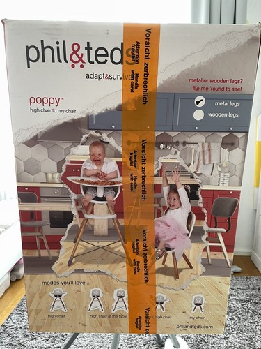 Seggiolone phil teds poppy - phil&teds, poppy™