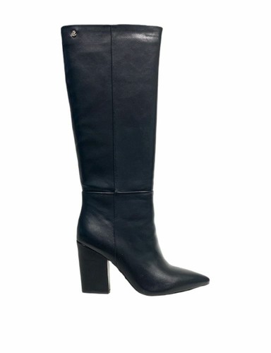 Gaelle stivale pelle nera - in,
