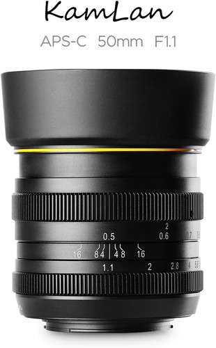 Kamlan 1 - f/1.1, obiettivo