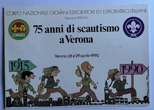 Cngei scout cartolina con - cngei,