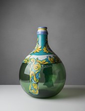 Damigiana Dipinta A Mano