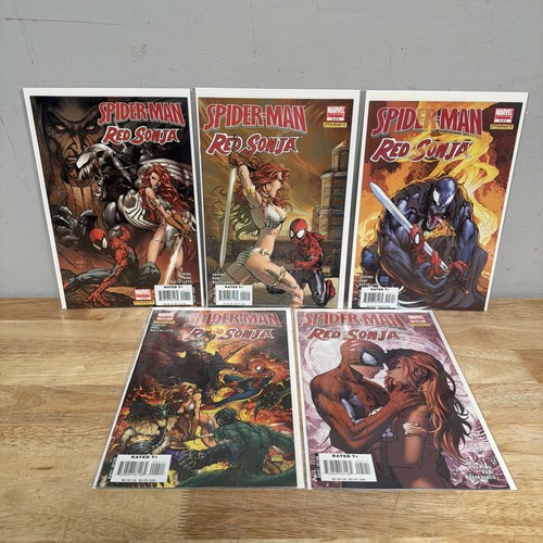Spider man red - sonja, #1-5