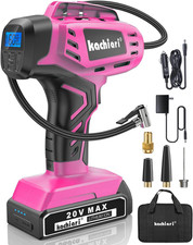 Gonfiatore Pneumatici Compressore Aria Portatile, Pompa Pneumatici Auto Senza Fili 20V, Ricaricabile 