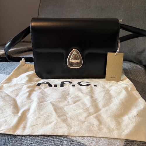 Borsa a tracolla nera - a.p.c.,