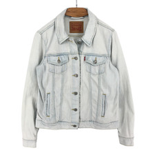 Giacca Trucker In Denim Levi's Strauss & Co Da Donna Taglia M