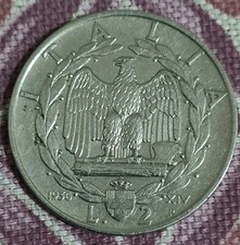 ITALIAN FASCIST WWII COINS 2&1
