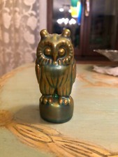 Gufo in ceramica ungherese di Zsolnay