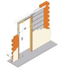 Controtelaio per porta