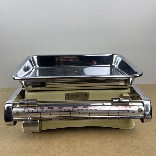 Vintage tower kitchen scales - vintage,