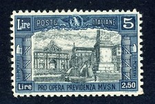 Regno -1926 - 5 lire + 2,50