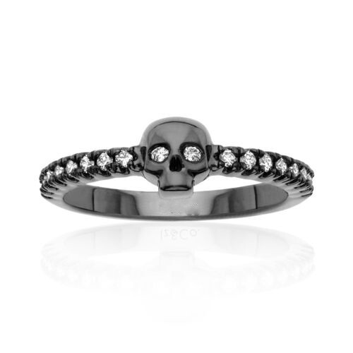 Anello fidanzamento teschio - anello, di