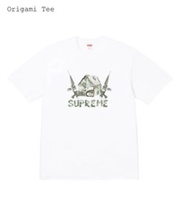 T-shirt Supreme Origami bianca