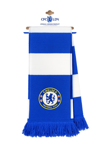 Chelsea scarf striped blue - chelsea,