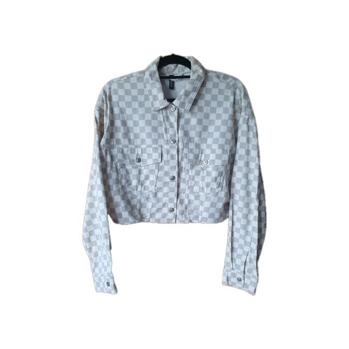Giacca denim beige - h&m, bianco