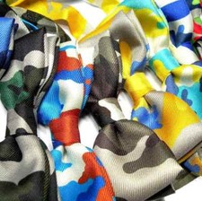 Papillon uomo mimetico seta