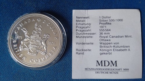 Canada 1971 dollaro - dollaro, argento