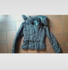 Giubbotto SASCH Taglia L Colore Marrone Con Cintura E Cappuccio