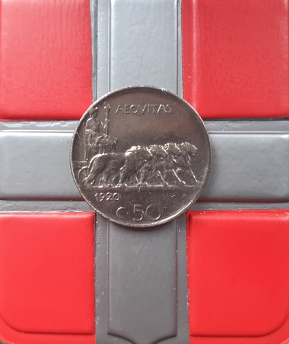 50 centesimi 1920 - (£),