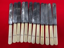 Rare 12 Bovine Bone Studded