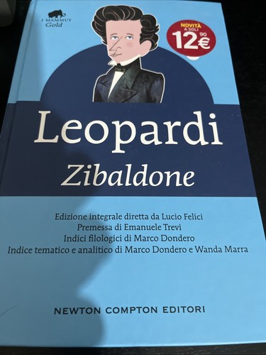 Libri giacomo leopardi - giacomo,