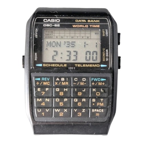 Orologio vintage casio - casio, dbc-62