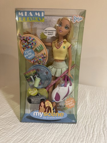 Mattel scene barbie miami - my,