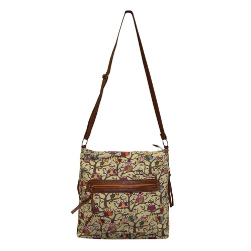 Gufo stampa borsa chic - stampa,