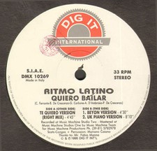 RITMO LATINO - Quiero Bailar -