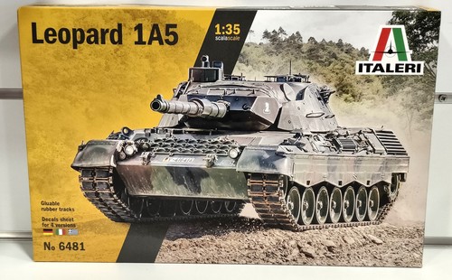 Leopard 1a5 italeri kit - leopard,