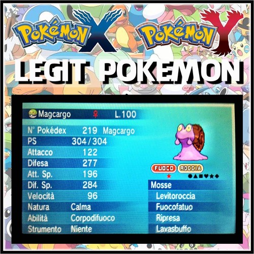 Legit pokemon total - y, •