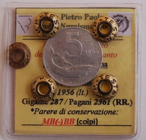 Rara moneta lire - 5,